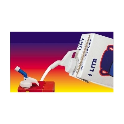 Lievik tlak.(uzáver) na kr.TETRA PAK plastová