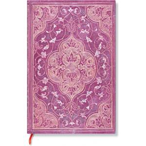 Paperblanks Тефтер Rose Chronicles, Mini, широки редове, мека корица, 104 листа (FB9724-2)