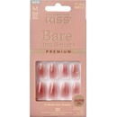 KISS Nalepovacie nechty Bare-But-Better Premium Nails Shine 30 ks