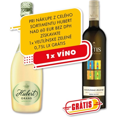 Hubert Grand Blanc Medium Dry 12,5% 0,75 l (čistá fľaša)