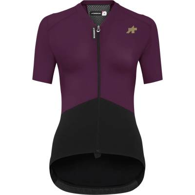ASSOS Дамска фланелка с къс ръкав за колоездене ASSOS Women's Uma GTV Jersey S11 Cycling jersey - Rock Purple (156-2814-0312)