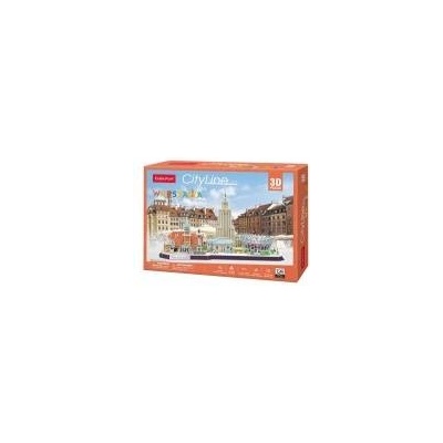 CubicFun Puzzle 3D Cityline Warsaw
