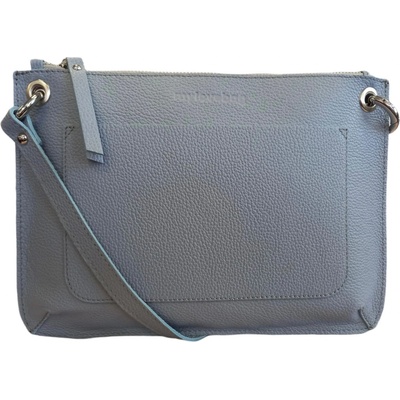 My Love bag kožená crossbody modrá