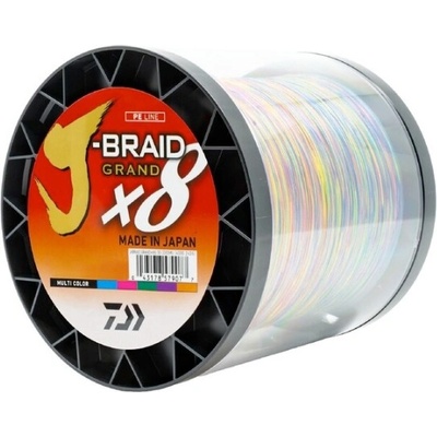 Daiwa Плетено влакно Daiwa J-BRAID GRAND X8 MULTICOLOUR (мултиколор) - 3000m (12795-3xx)