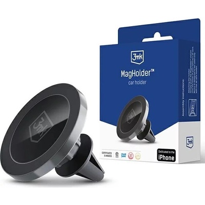 3MK MagHolder magnetic holder for the ventilation grille with MagSafe, black 5903108497077