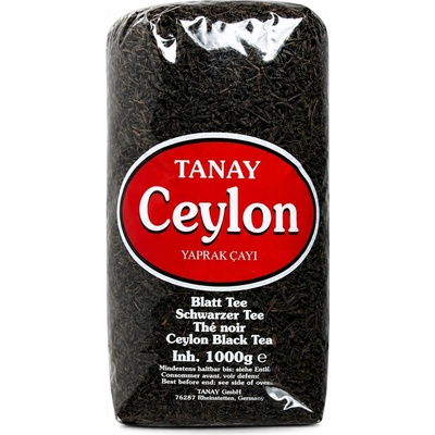 Tanay Ceylon černý čaj 1000 g