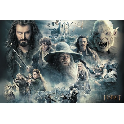 Plagát, Obraz - Hobbit - The Battle Of The Five Armies Scene, 40 × 26.7 cm