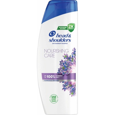 Head & Shoulders Nature Fusion vyživujúci šampón proti lupinám s levanduľou 400 ml