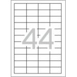 GENTLE УНИВЕРСАЛНИ ЕТИКЕТИ - 48, 5 mm x 25, 4 mm - 44 броя на лист - 100 листа - PN BR1895 - OUTLET - GENTLE (700 LABBR1895)