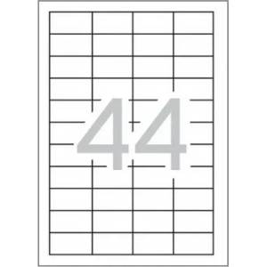 GENTLE УНИВЕРСАЛНИ ЕТИКЕТИ - 48, 5 mm x 25, 4 mm - 44 броя на лист - 100 листа - PN BR1895 - OUTLET - GENTLE (700 LABBR1895)