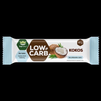 Topnatur Tyčinka Low carb 40 g – Zbozi.Blesk.cz