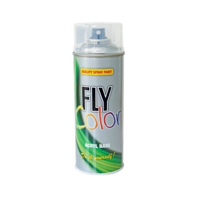 FLY Color RAL 7037 šedá akrylátová barva ve spreji 400 ml