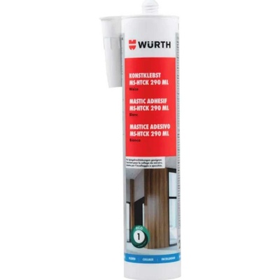 WURTH KONSTRUKČNÍ LEPIDLO MS HIGHTACK BÍLÉ 290 ml