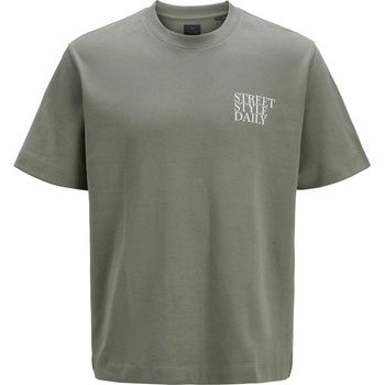 Image 1 of JACK & JONES Тениска Jack and Jones Men's Regular Fit Short-Sleeve T-Shirt - Agave Green
