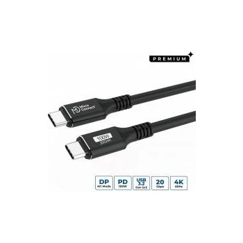 MicroConnect Premium USB-C cable 0, 15m 20Gbps, 100W, USB 3.2 Gen 2x2
