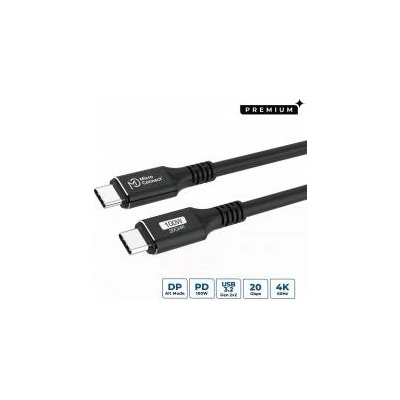 MicroConnect Premium USB-C cable 0, 15m 20Gbps, 100W, USB 3.2 Gen 2x2