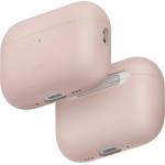 UNIQ Калъф за AirPods Pro 3 - UNIQ Lino Hybrid Liquid Silicon - Розов (Blush Pink)