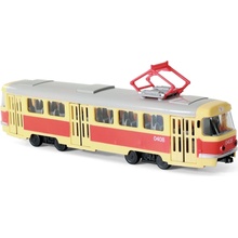 Rappa Tramvaj hlásící zastávky česky s funkčními dveřmi 28 cm