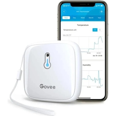 GOVEE H5179; TEPLOMĚR A VLHKOMĚR; WI-FI, DISPLEJ