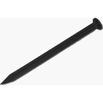Klinec plastový čierny 1ks 25cm priemer 15mm