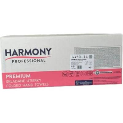 Harmony Professional ZZ, dvouvrstvé, bílé, 20 x 150 ks