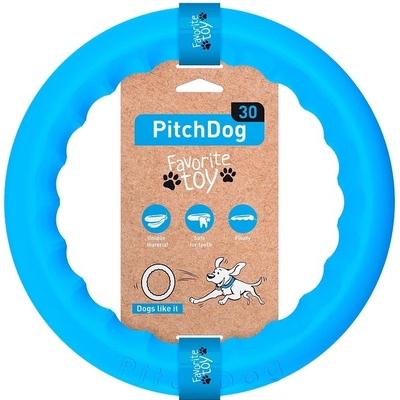 Collar Pitch Dog 28 cm modrá