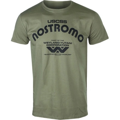 tričko NNM Alien Retro Nostromo černá
