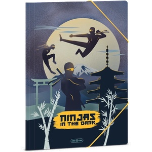 Ars Una Ninjas in the dark 25 (5457) Гумена папка A4 50214570 (50214570)