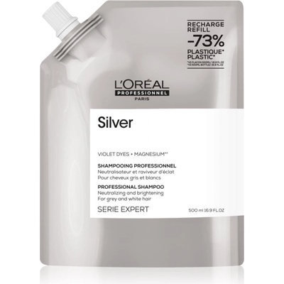 L'Oréal Serie Expert Silver сребърен шампоан за сива коса 500ml