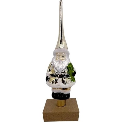 H&L Špička na vánoční stromeček Santa zlaté