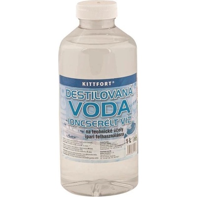 Kittfort Destilovaná voda na techické účely 1 l