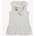 Guess Памучна рокля в бяло с цветя за бебе момиче Guess