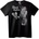 NOONEBRAND Тениска Кратко и Сладко Музика - 2XL, White