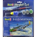 Revell model set plane 64148 P 51D Mustang 1:72