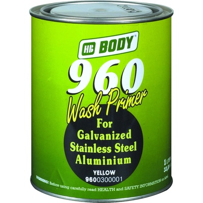HB Body 960 Wash Primer Reaktivní základ, světe žlutý 1L