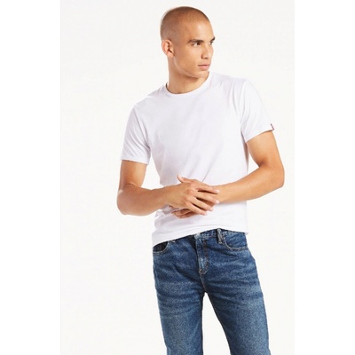 Levi's pánske tričko Slim Fit Crewneck Tees 2-pack šedé