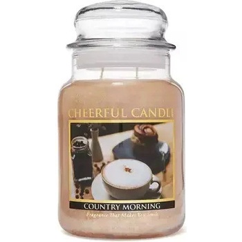 Cheerful Candle Country Morning 680 g