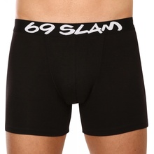 69SLAM fit pánské boxerky bamboo plain (MBVPLN-BK)