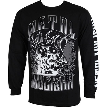 Metal Mulisha tričko street WOODCUT černá vícebarevná