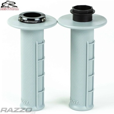 na moto Renthal MX Lock-On Grips Soft Half Waffle