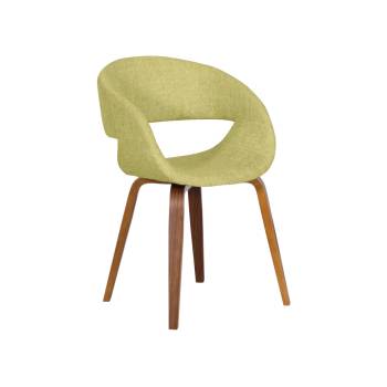 Carmen Трапезен стол Carmen 9975 - орех - зелен