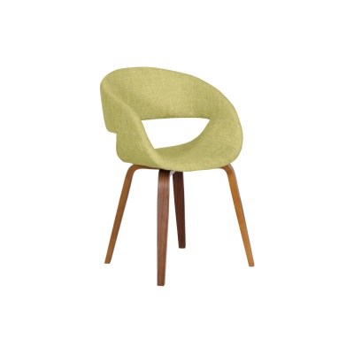 Carmen Трапезен стол Carmen 9975 - орех - зелен