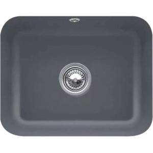 Villeroy & Boch Cisterna 60C - Керамична мивка 55х44 см, CeramicPlus, графит 670601i4 (670601i4) Мивка за вграждане