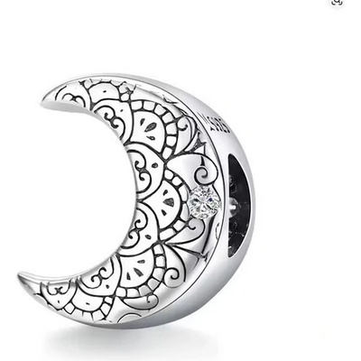 Prosperk Korálek na náramek moon S1606 – Zboží Mobilmania