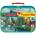 Schmidt Spiele Puzzle 2x60 + 2x100 in a suitcase Dinosaurs G3