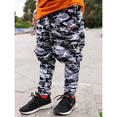 Zerker Parkourové tepláky maskáčové Urban Camo