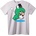 NOONEBRAND Тениска Mario в Зелен Жабешки Костюм - 2XL, Black
