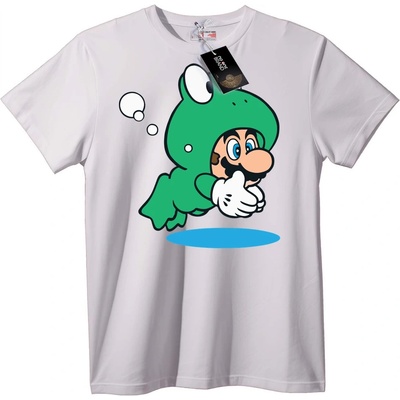 NOONEBRAND Тениска Mario в Зелен Жабешки Костюм - 2XL, Black