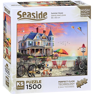 KS Games Пъзел KS Games от 1500 части - Лятна къща (22044)