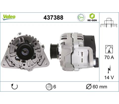 Alternátor VALEO 437388